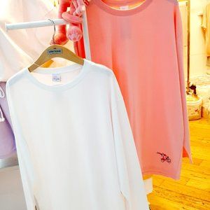 Original Pink Panther Long Sleeve Shirt(Pink)